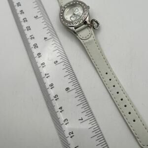 Silver heart watch